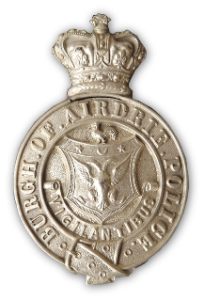The Cap Badge of Airdrie Burgh Police